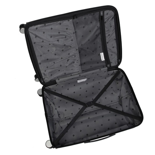 it luggage Legion 28" Hardside Checked 8 Wheel Expandable Spinner Luggage, No TSA Lock, Asphalt Black