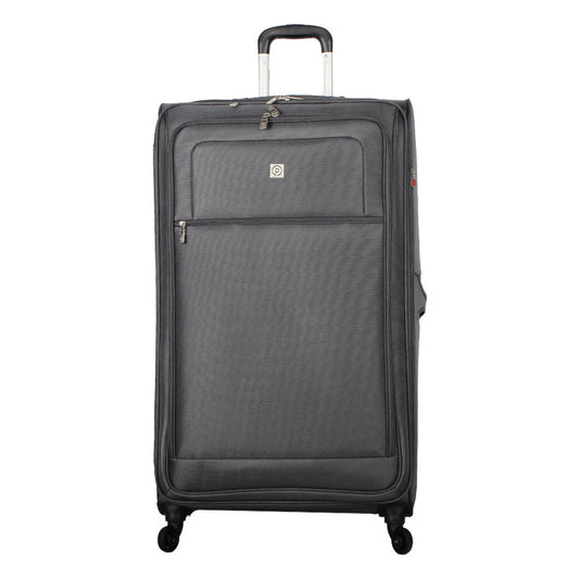Protege, Arendale Soft Side 32” Jumbo Expandable Checked Luggage, Charcoal