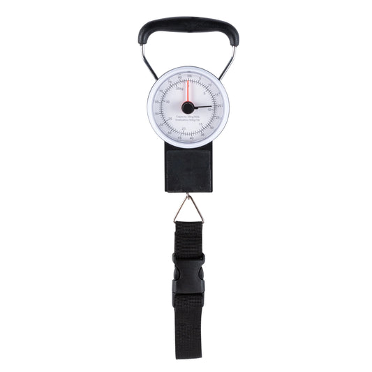 Protege Manual Travel Luggage Scale with Strap, 80lb Capacity, Metal - (4.5 x 3 x 1.2")