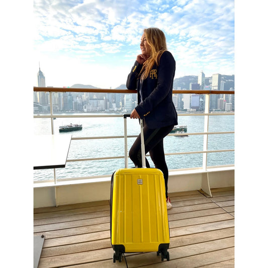 World Traveler Contour Hardside 3-Piece Spinner Luggage Set - Yellow