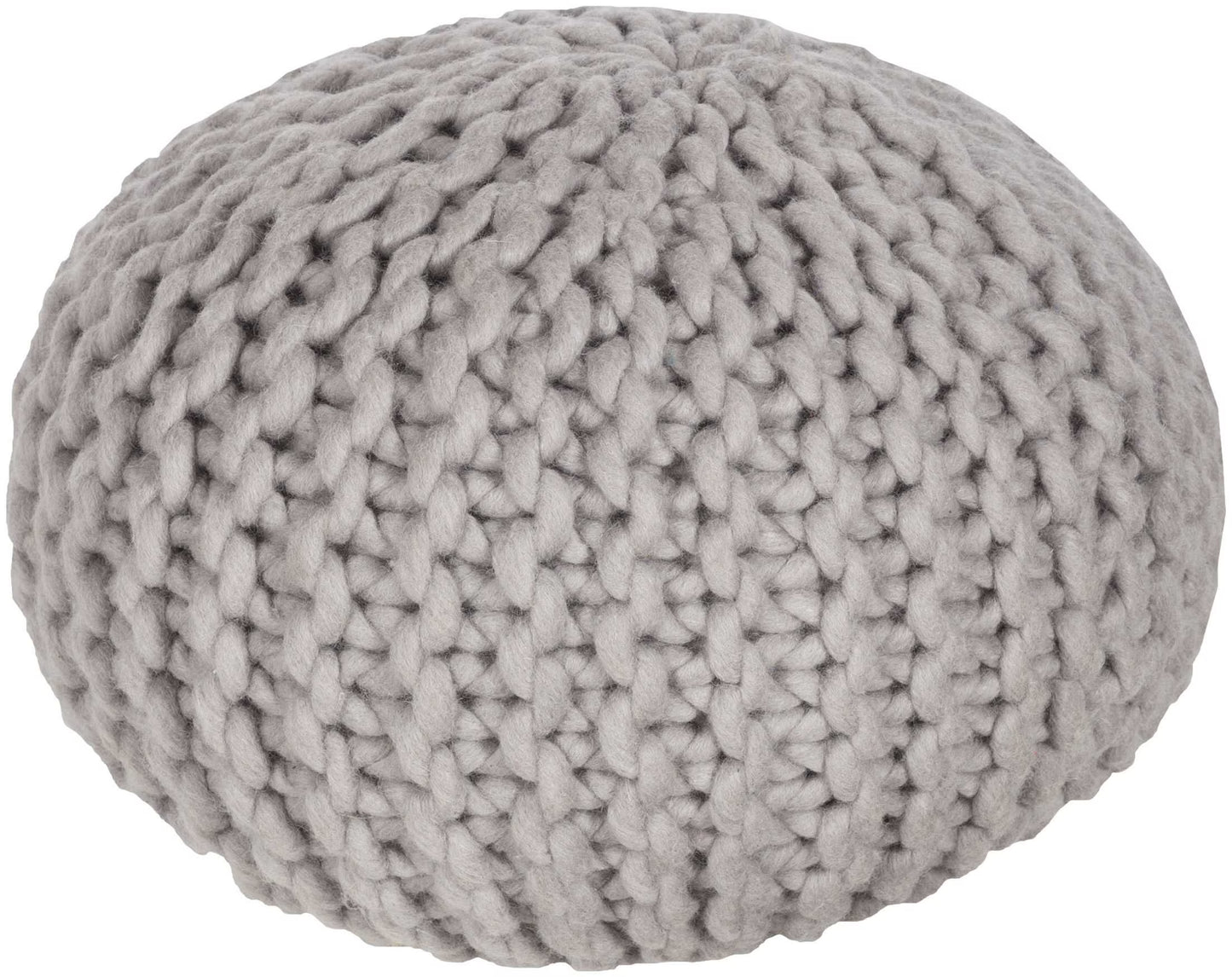 Mark& Day Pouf Ottoman - Haidershofen Texture Mustard Round Foot Rest 14x20x20