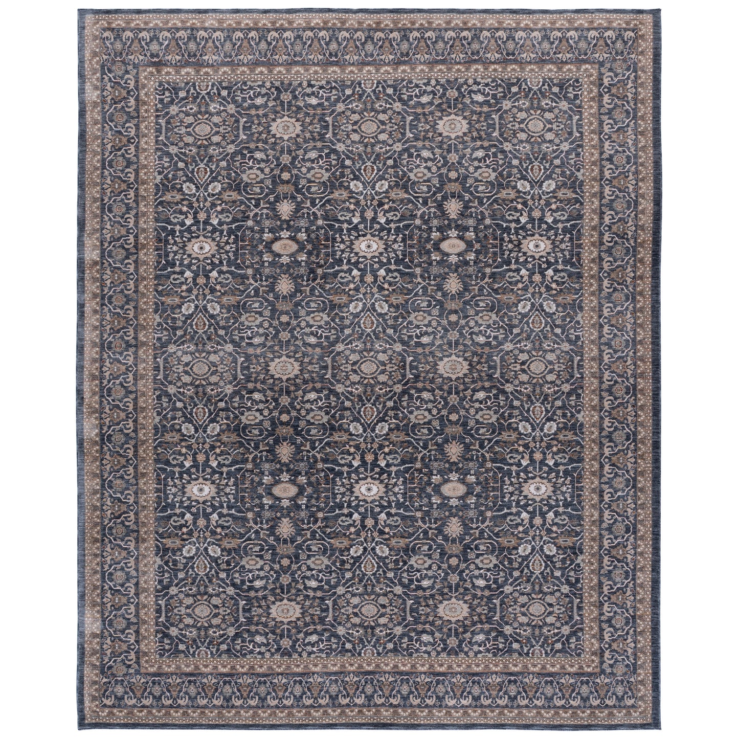 Safavieh Sutton Area Rug, Navy Beige, 8’ x 10’