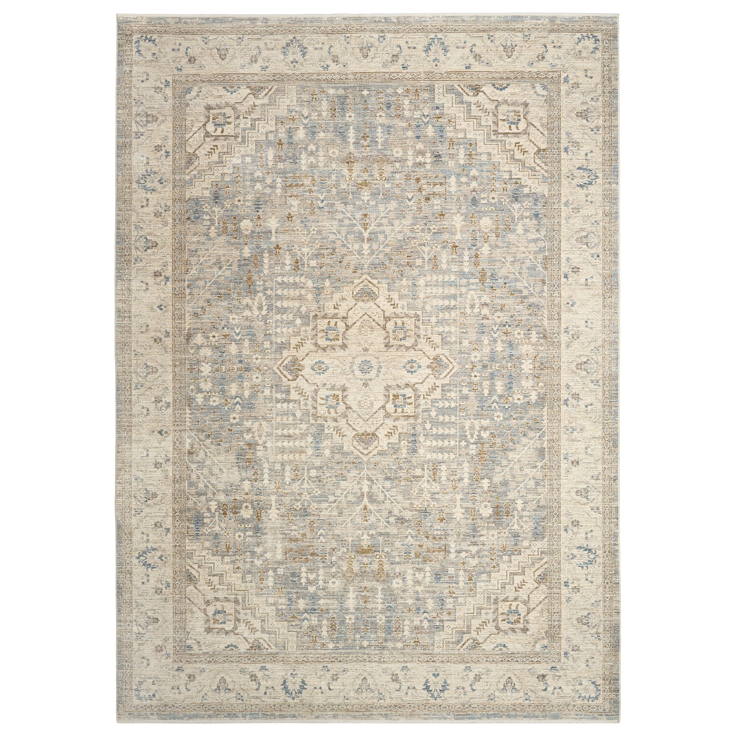 Nourison Argon Area Rug, Glow, 9’ x 12’7”