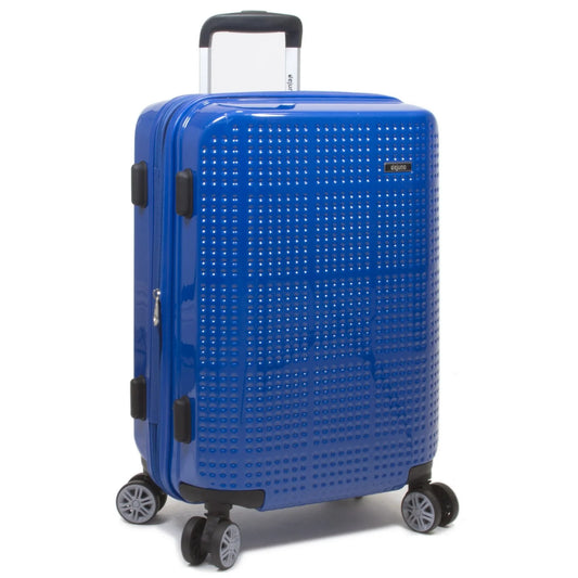 Dejuno Speck Hardside 3-Piece Expandable Spinner Luggage Set - Blue