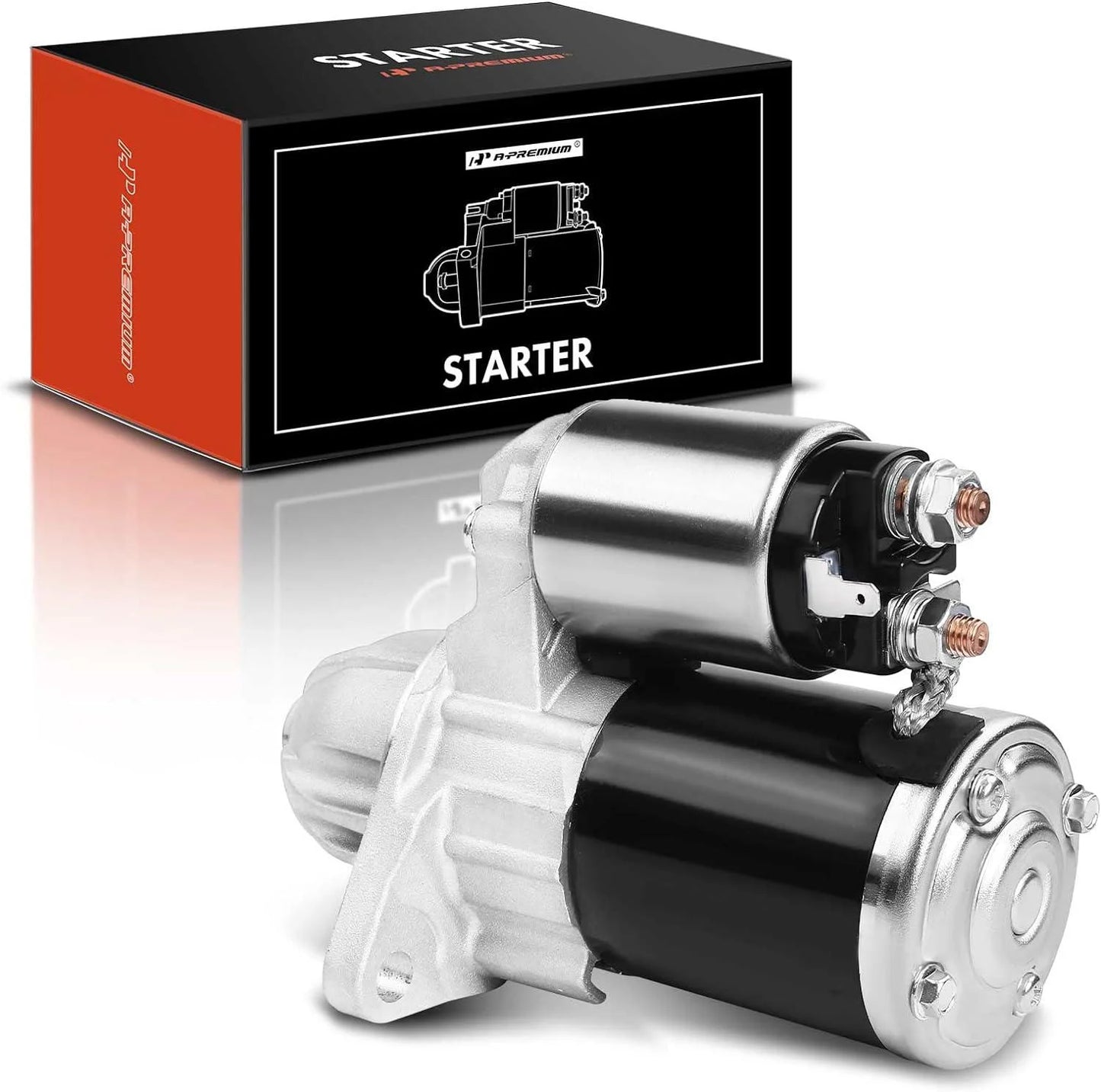 A-Premium Starter Motor Compatible with Subaru Forester 03-18 2.0L 2.5L, Impreza 04-11 2.5L, Legacy 05-07 2.5L, Outback 05-07 2.5L 3.0L, 12V 1.4KW 9 Teeth Clockwise, Replace# 23300AA570