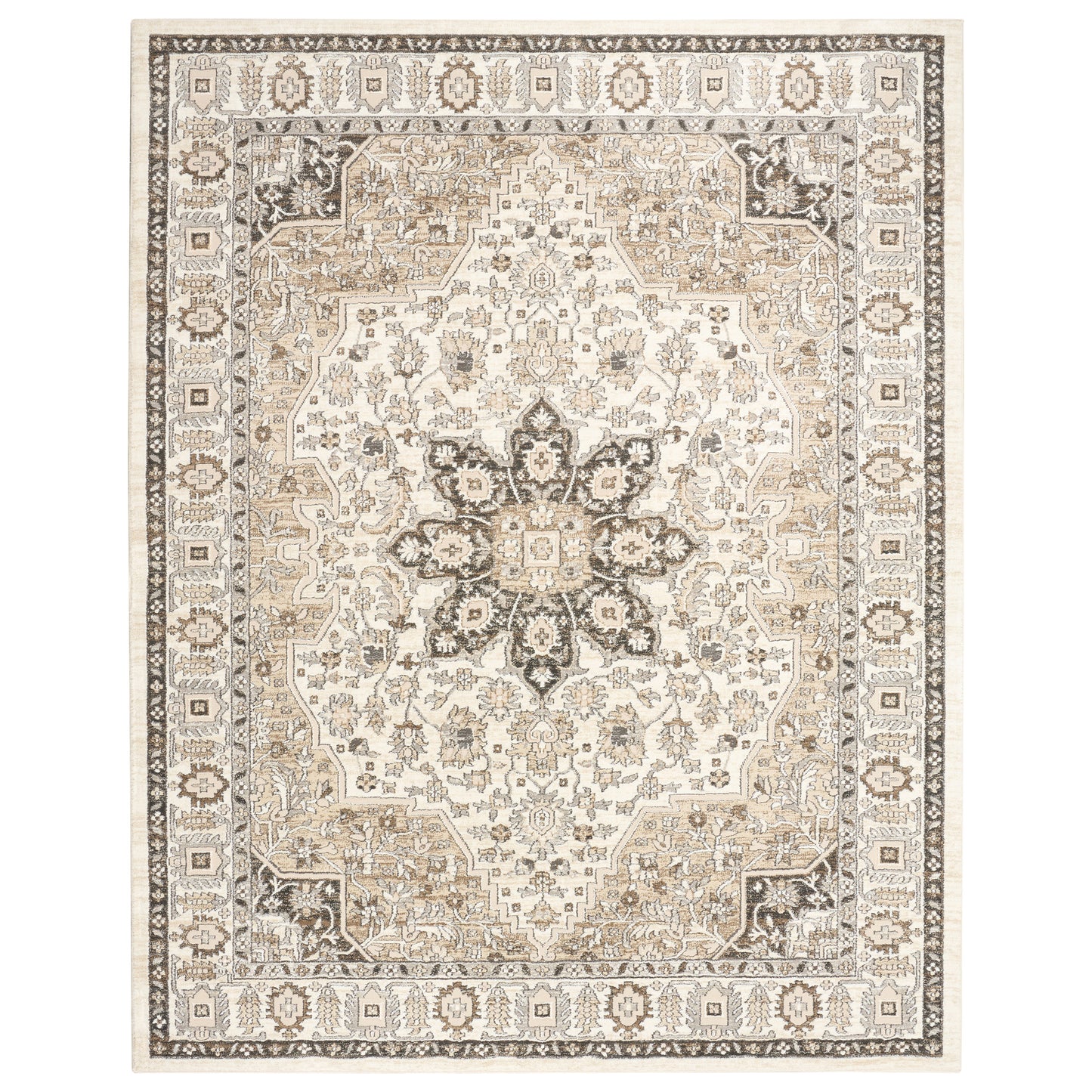 Nourison Briar Area Rug, Rose, 7’10” x 9’10”