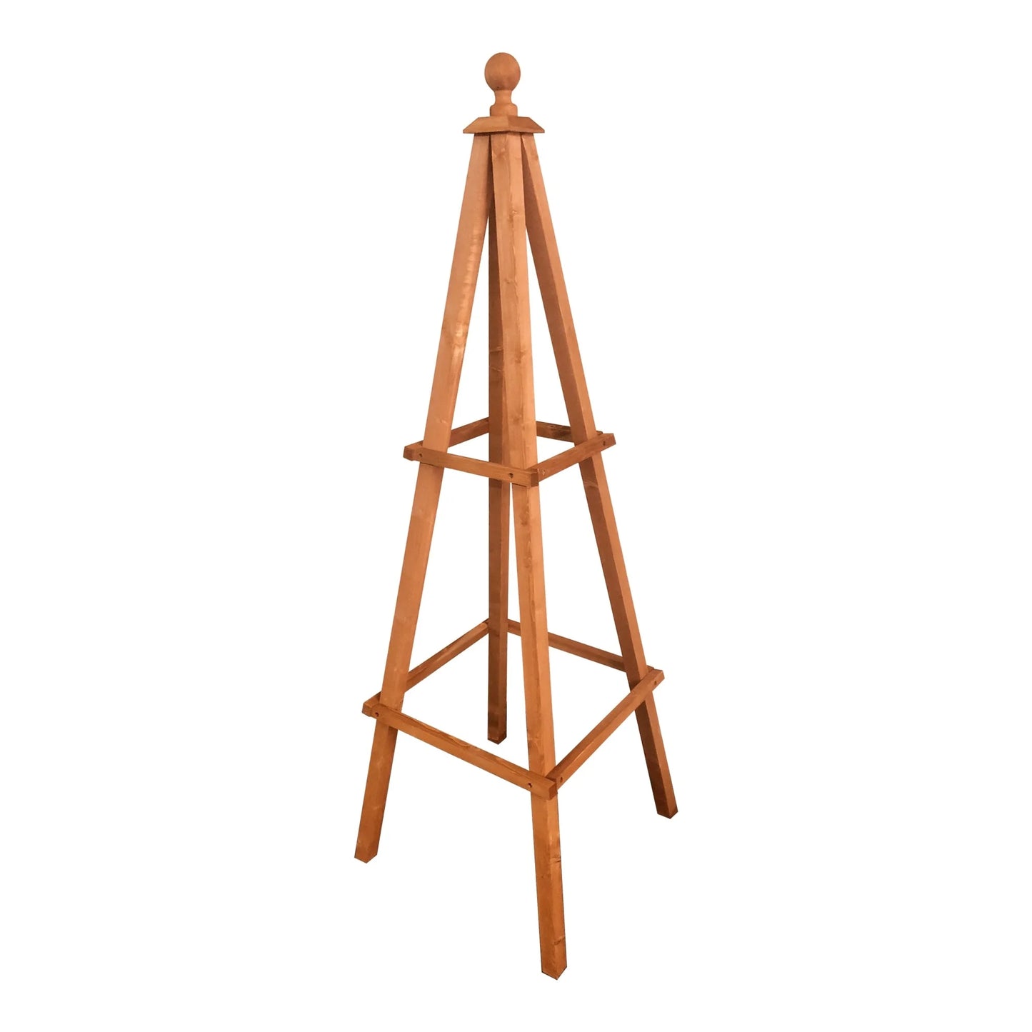 Leisure Season Medium Obelisk Trellis for Climbing Vines - Flowers -Vegetables