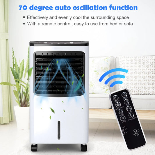 Gymax Evaporative Air Cooler Fan w/3 Modes and Speeds Home Office