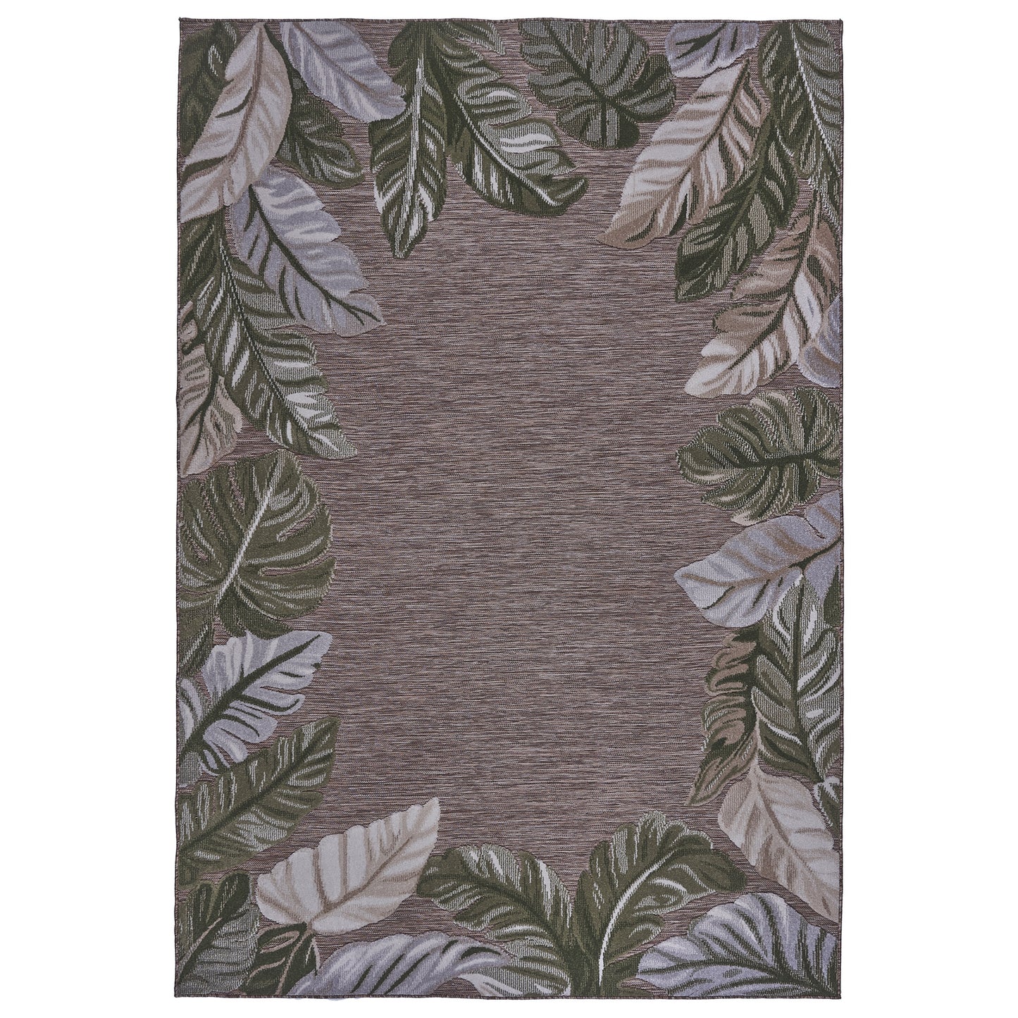 Laguna Indoor/Outdoor Area Rug, Molokai Natural, 6’6” x 9’6”