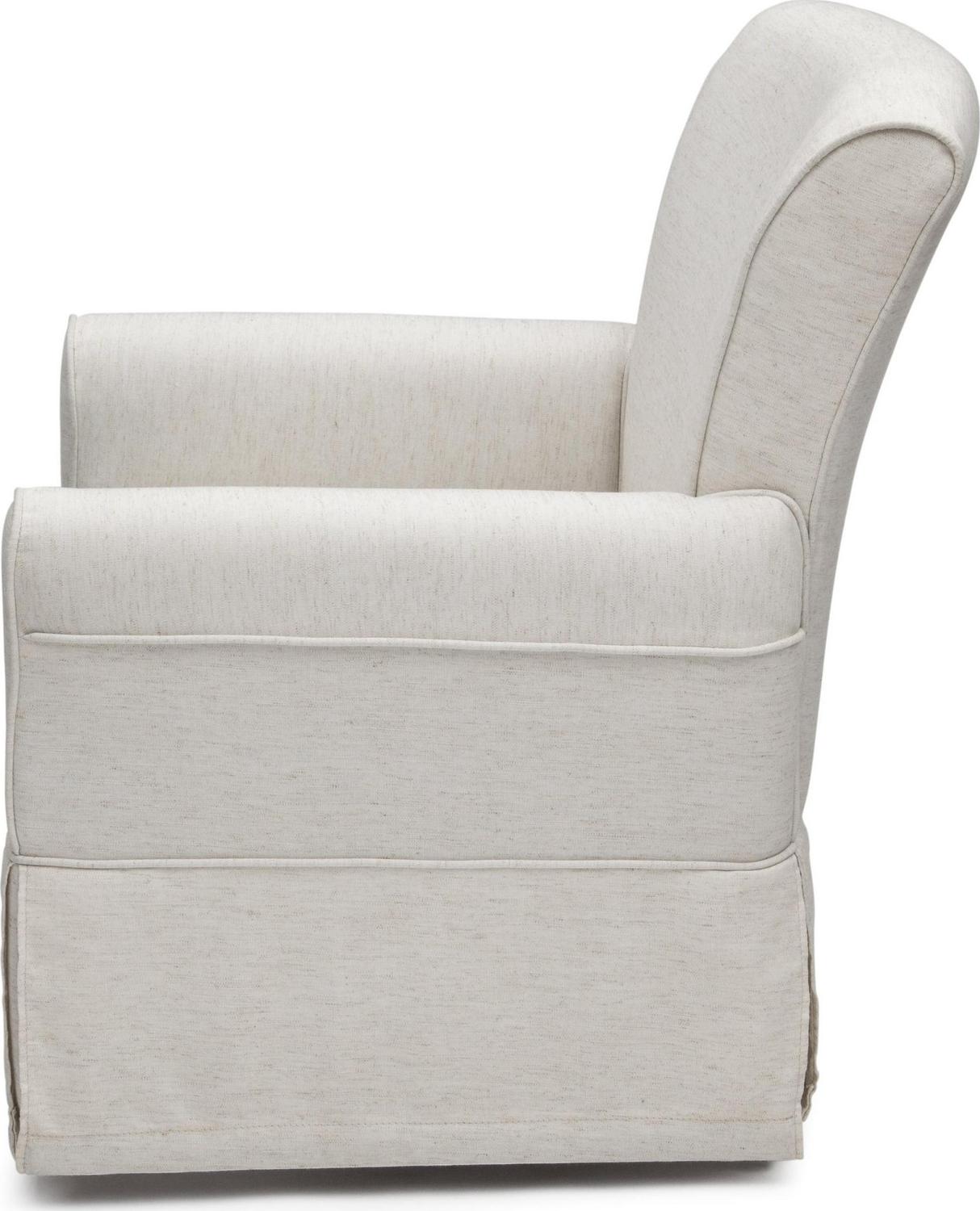 Delta Children Epic Nursery Glider Swivel Rocker Chair. Sand