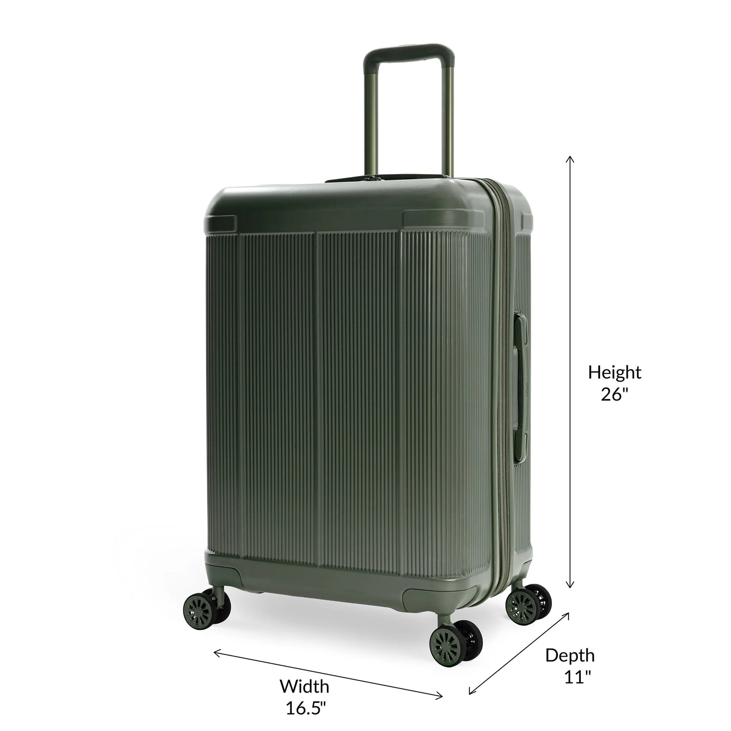 iFLY Hardside Rise 28" Large Checked Luggage, Sand