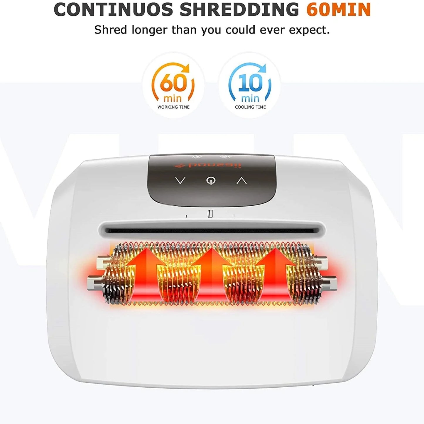 Bonsaii Paper Shredder Micro-Cut 6-Sheet CD/Credit Card Shredder for Home Office 4S16
