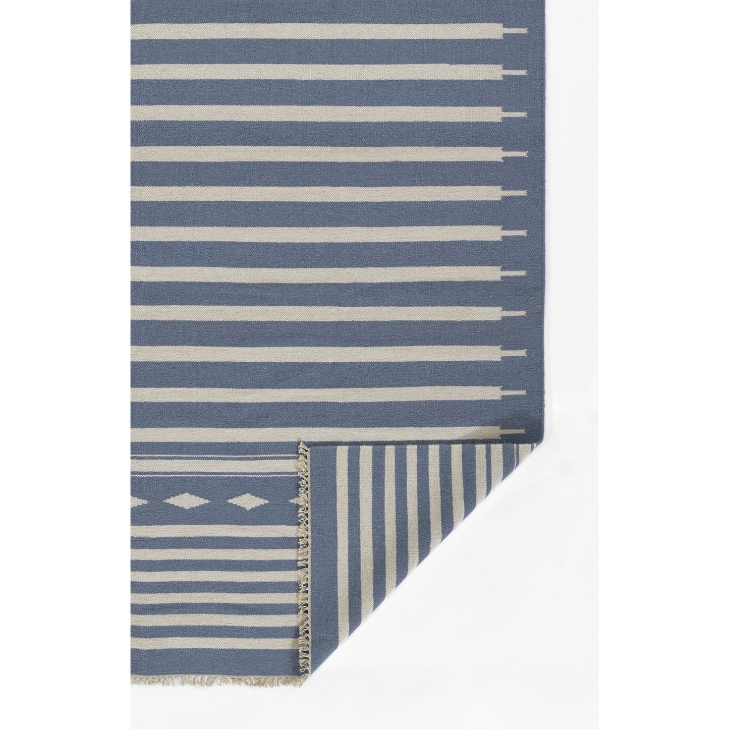 Erin Gates Contemporary Rectangle Area Rug, Denim, 5' X 7'6"