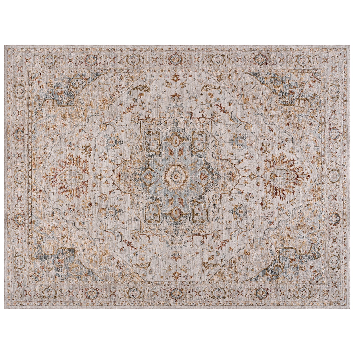 Safavieh Hamilton Area Rug, Ivory Blue, 8’ x 10’