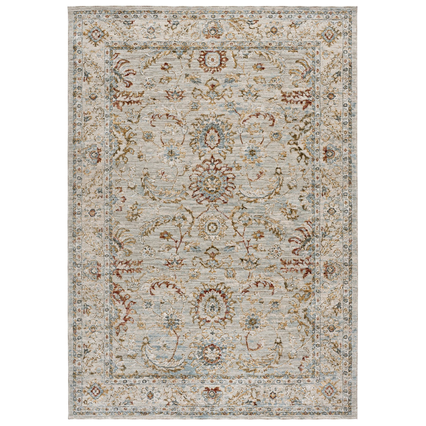 Safavieh Hamilton Area Rug, Gray Gold, 5’3” x 7’6”