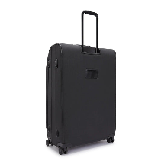 Kipling New Youri Spin Large 4 Wheeled Rolling Luggage Black Noir