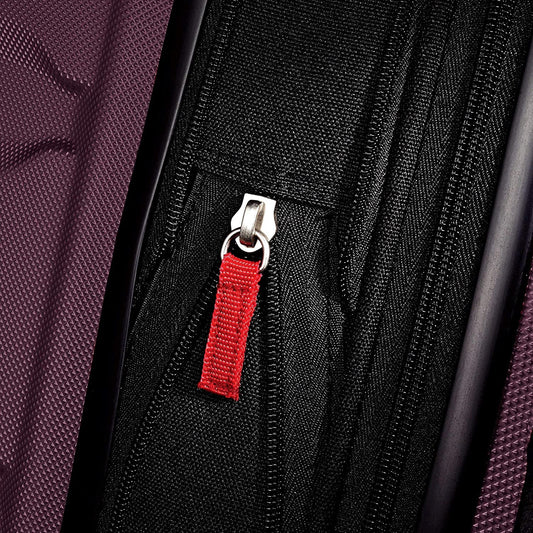 Samsonite 28" Hardside Spinner Expandable Checked Luggage, Purple