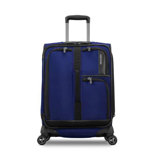 American Tourister Cargo Max 21" Softside Carry-on Spinner Luggage Single Piece - Sapphire Blue
