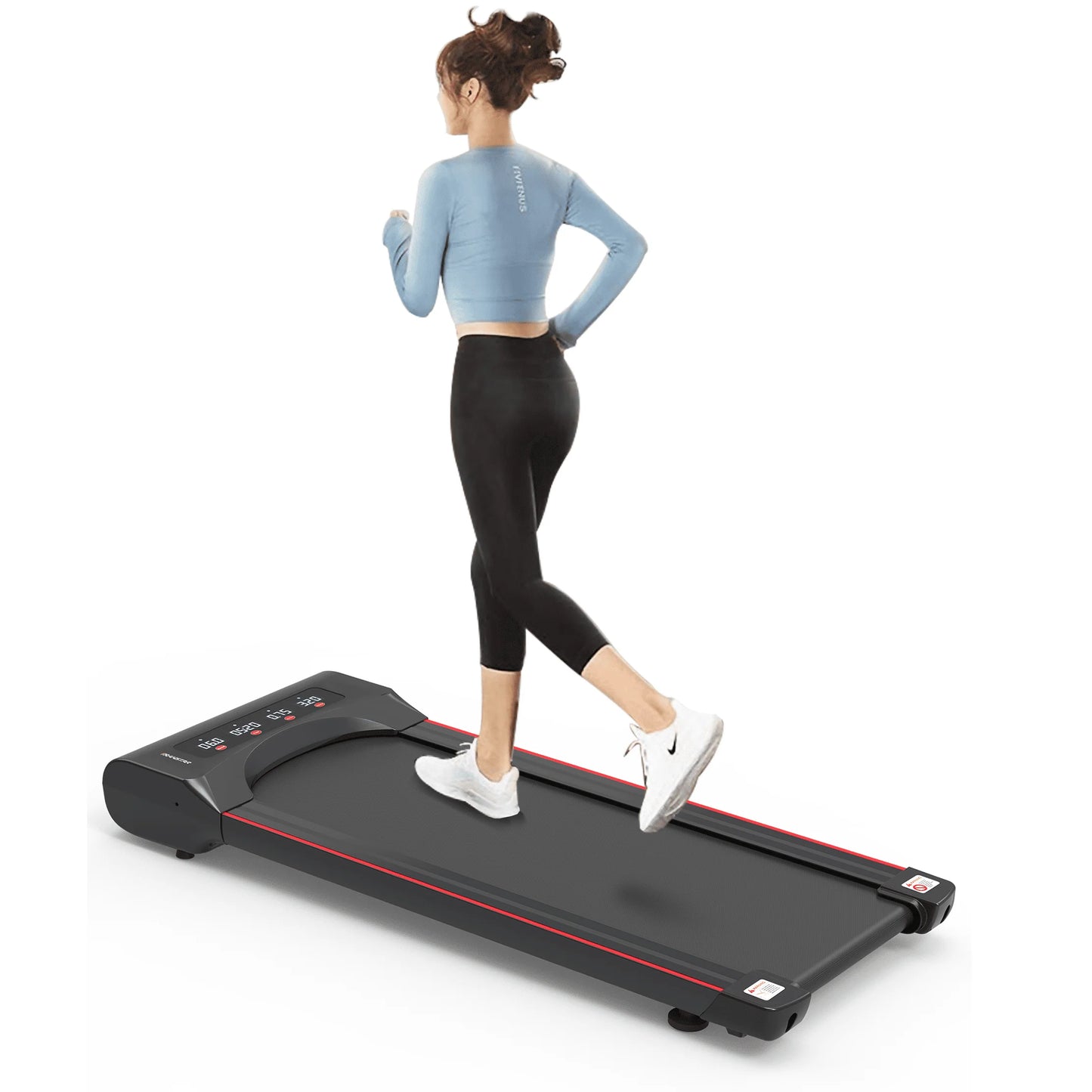 Best Walking Pad, Walking Treadmill Under Desk Treadmill Under Desk Treadmill Machine Walking Pad for Home Office Portable Treadmill in LED Display