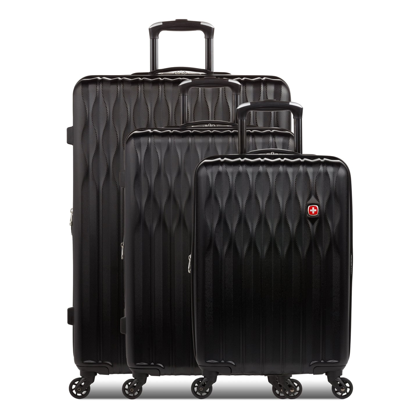 SWISSGEAR Wave Hardside Expandable Carry-on Luggage with Spinner Wheels, Sand