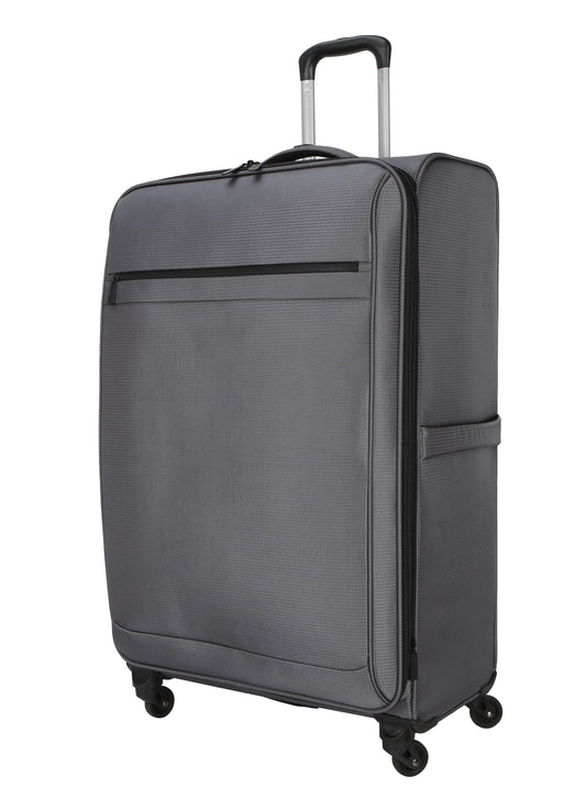 (3 pack) Protege Gravity Free 30" Softside Upright Luggage, Gray