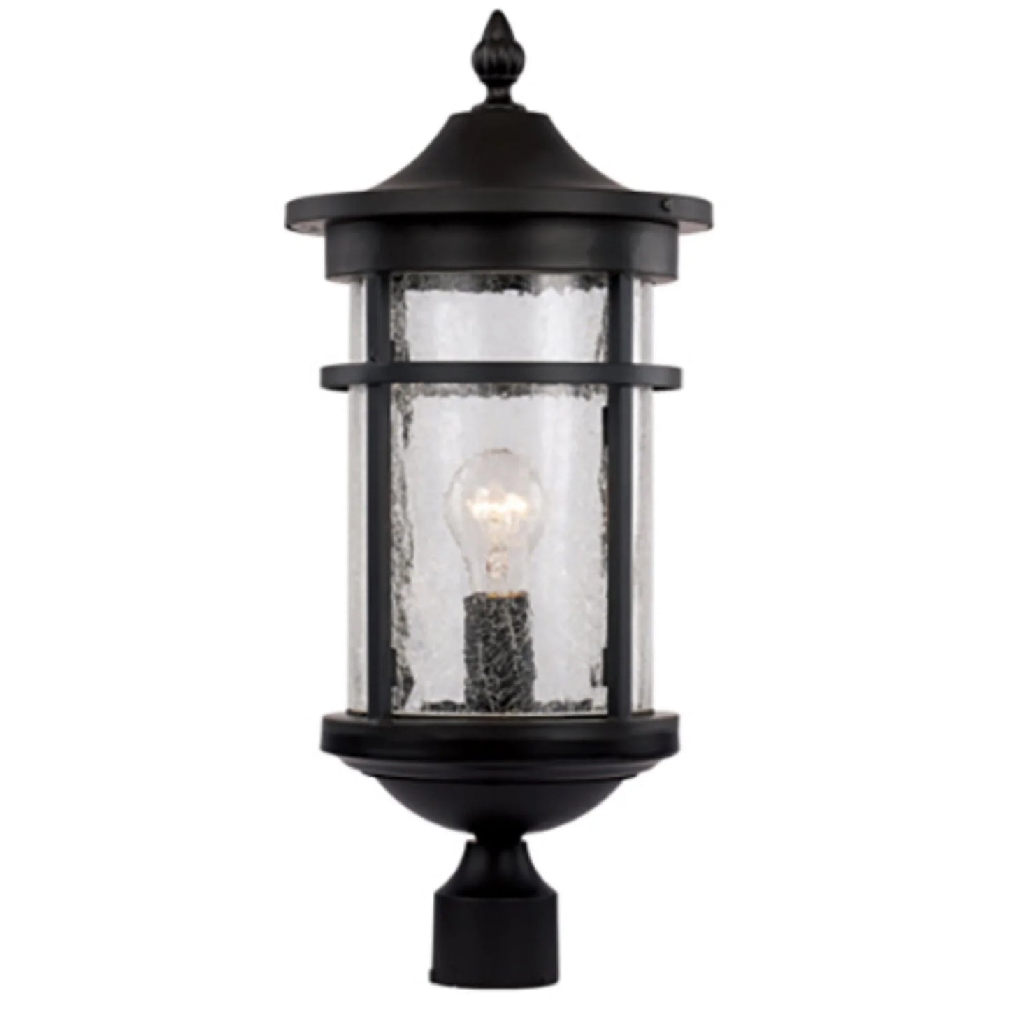 Trans Globe Lighting 40383 Avalon 1 Light 14-1/2" Tall Outdoor Single Head Post Light -