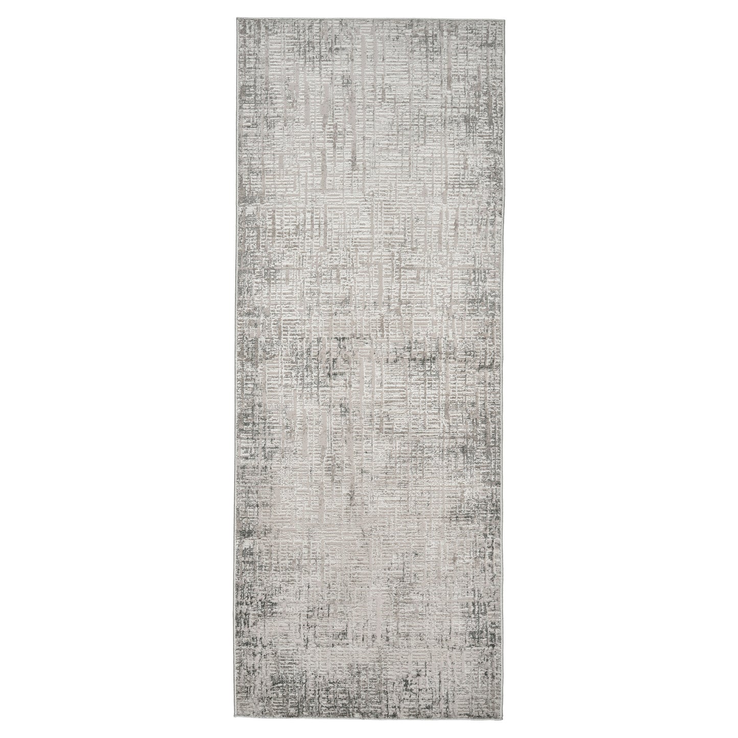 Divina Area Rug, Aloma Cream & Gray, Runner, 2'6' x 7'