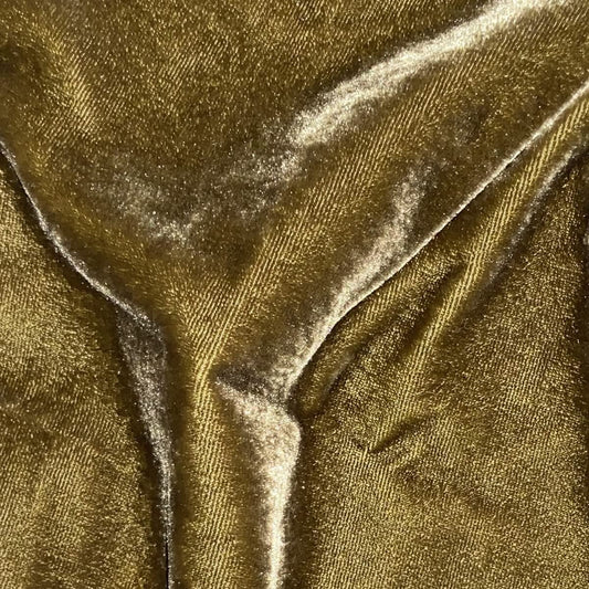 HiEnd Accents Stella Faux Silk Velvet Flanged Euro Sham Pillow Cover, 27x27 inch, Green Ochre, Romantic Western Modern Traditional Style Luxury Bedding