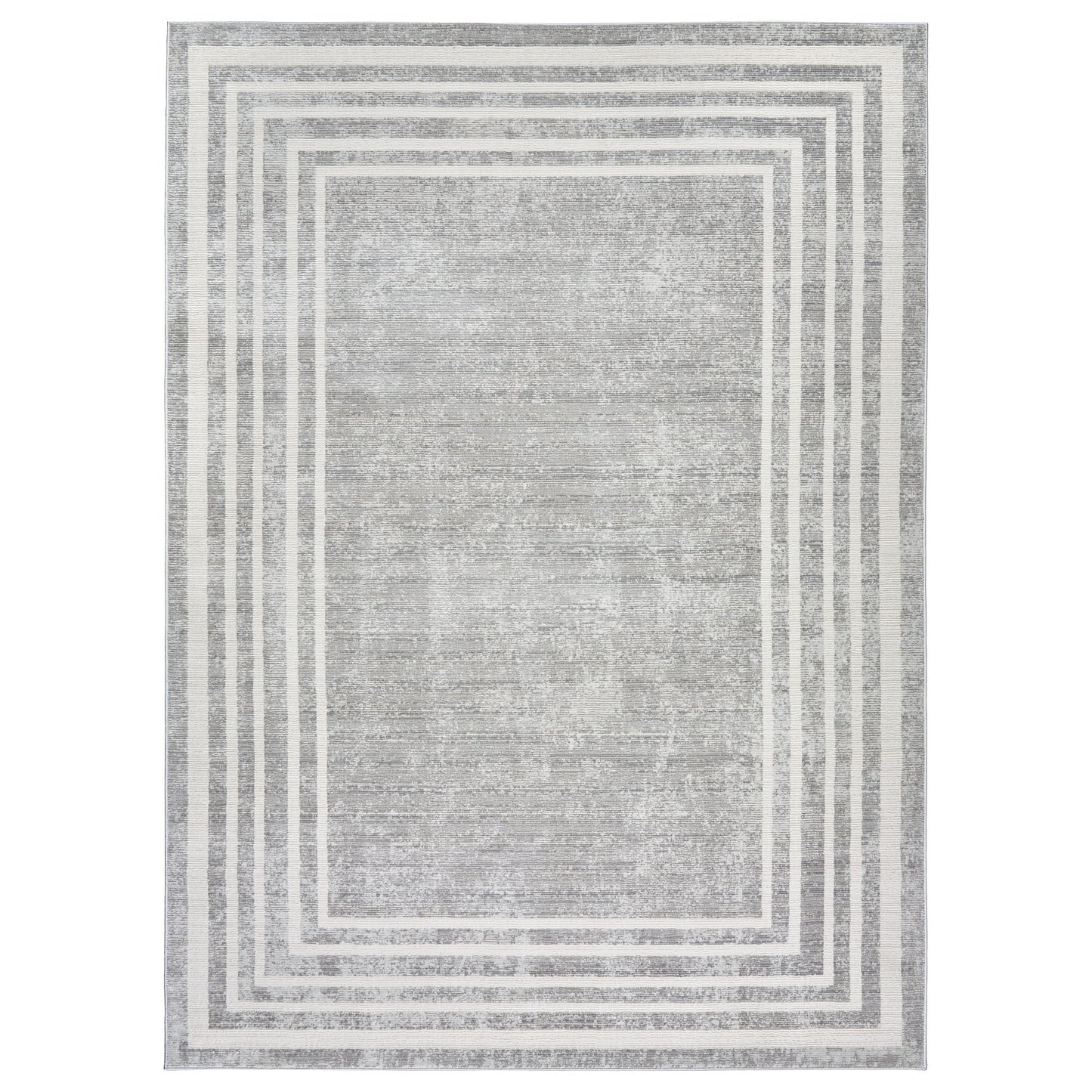 Sasha Area Rug, Damson Gray, 6’6” x 9’