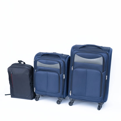 Luggage Backpack Set Blue