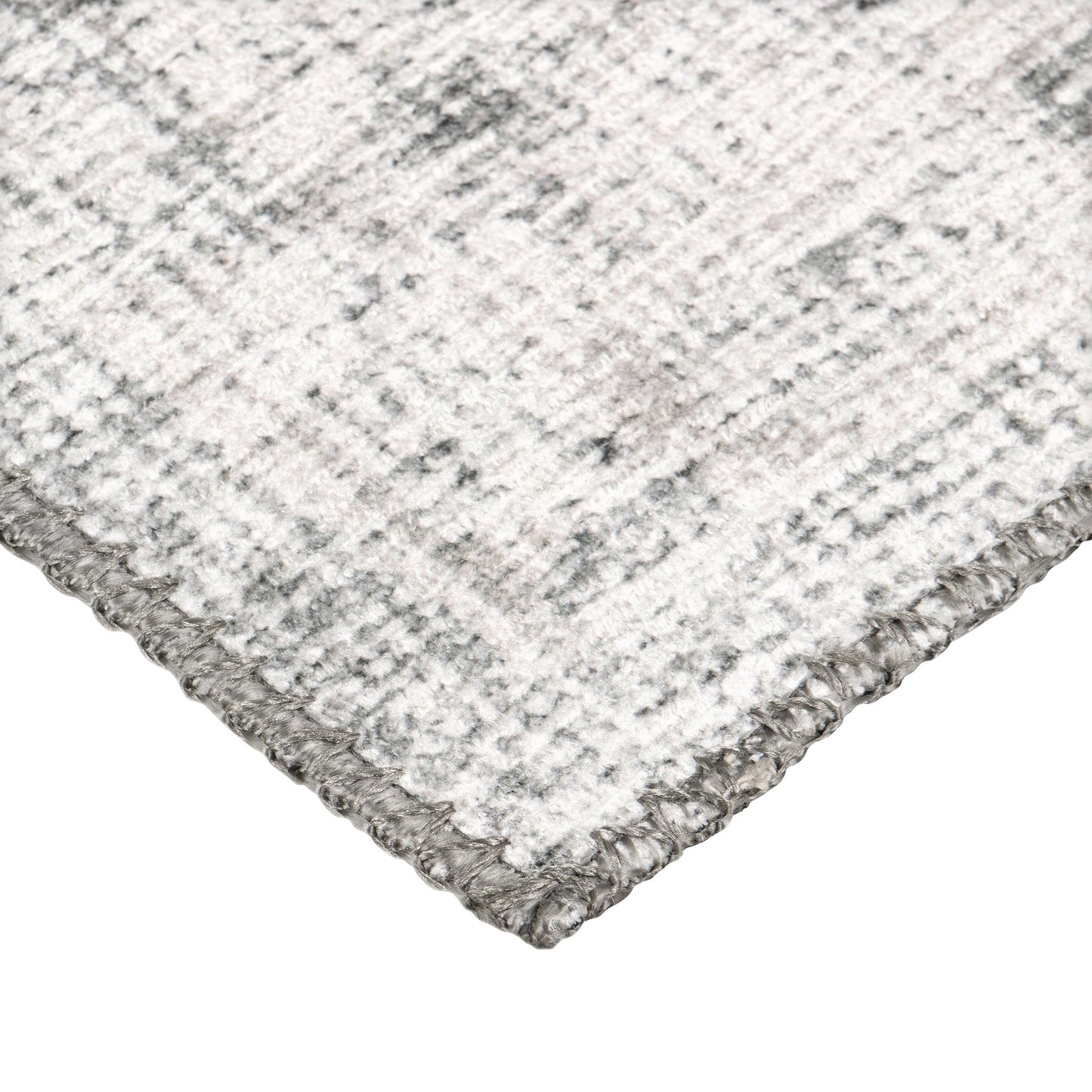 Apache Chenille Area Rug, Gilbert Gray, 6' x 9'