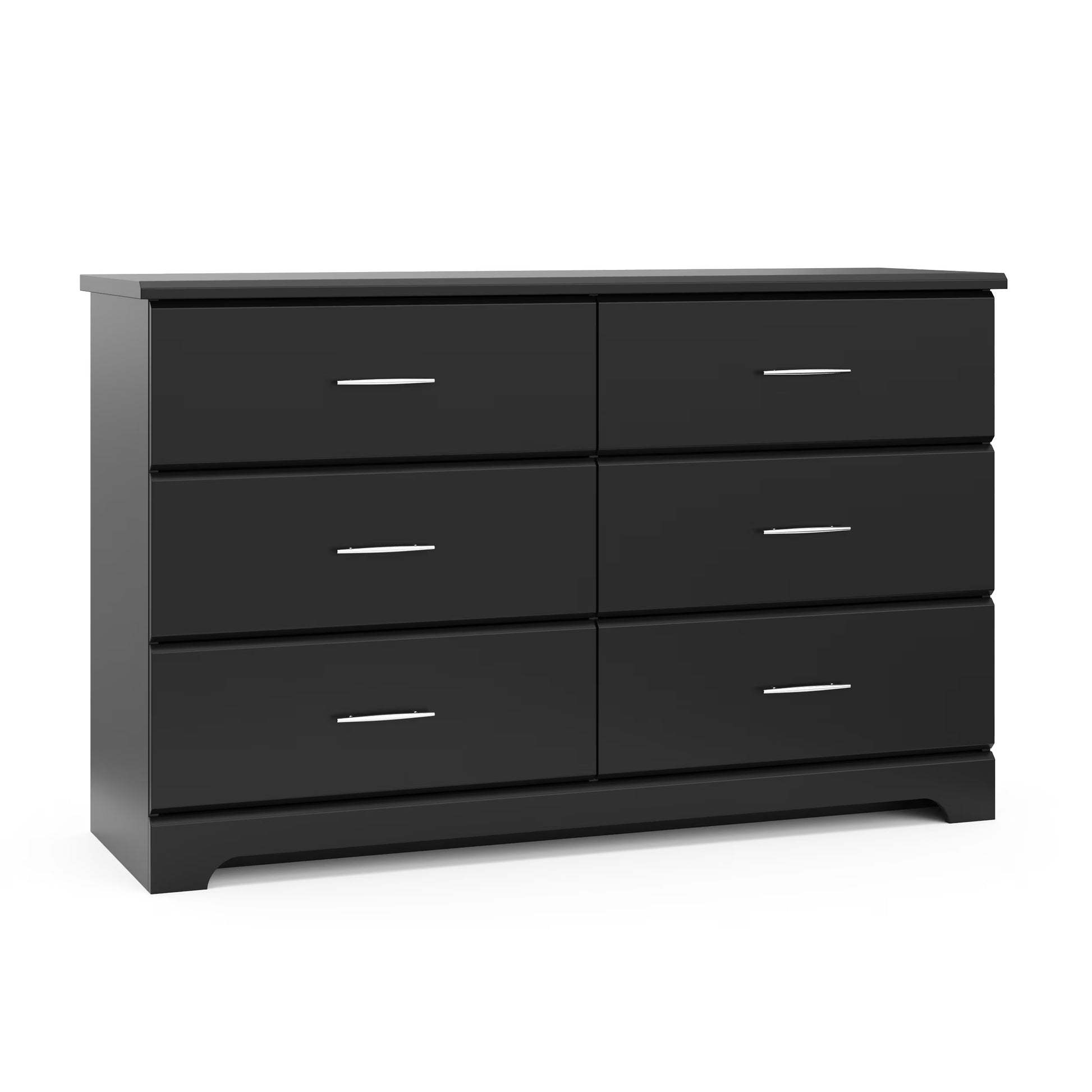 Storkcraft Brookside 6 Drawer Nursery Double Dresser, Driftwood