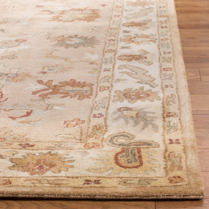 SAFAVIEH Bergama Bradford Oriental Wool Area Rug, Taupe/Ivory, 8' x 10'