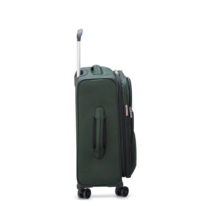 DELSEY PARIS Sky Max 2.0 21" Softside Spinner Carry-On Luggage, Green