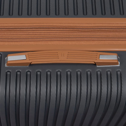 it luggage Replicating 21" Hardside Expandable Carry-on Spinner Luggage, Gray
