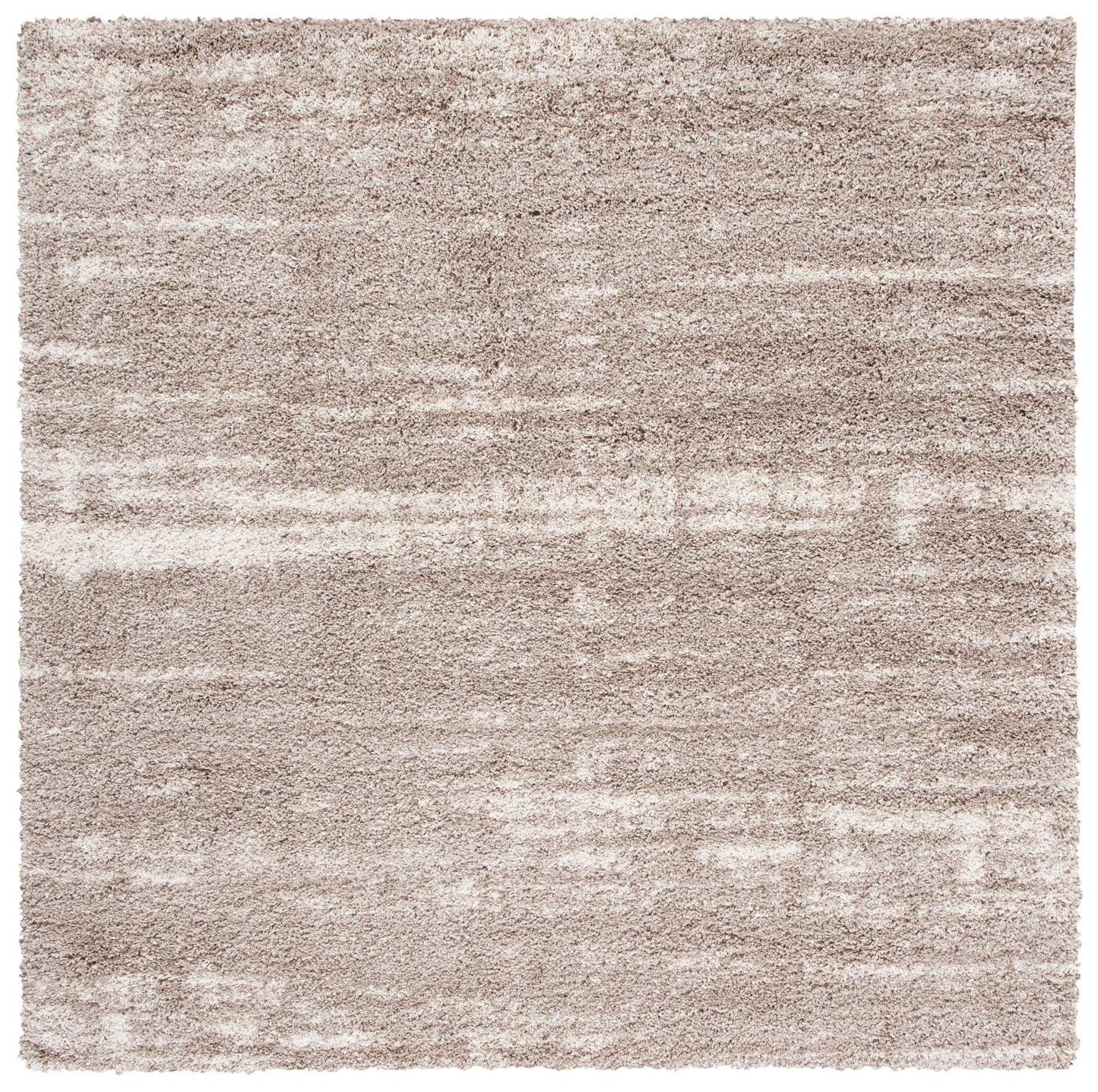 SAFAVIEH Hudson Shag Jacinda Abstract Area Rug, Ivory/Beige, 5'3" x 7'6"