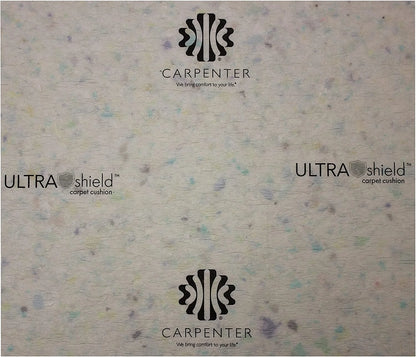 Carpenter 9'x12' Area Rug Pad Ultrashield Premium 1/2" Visco-Elastic Memory Foam