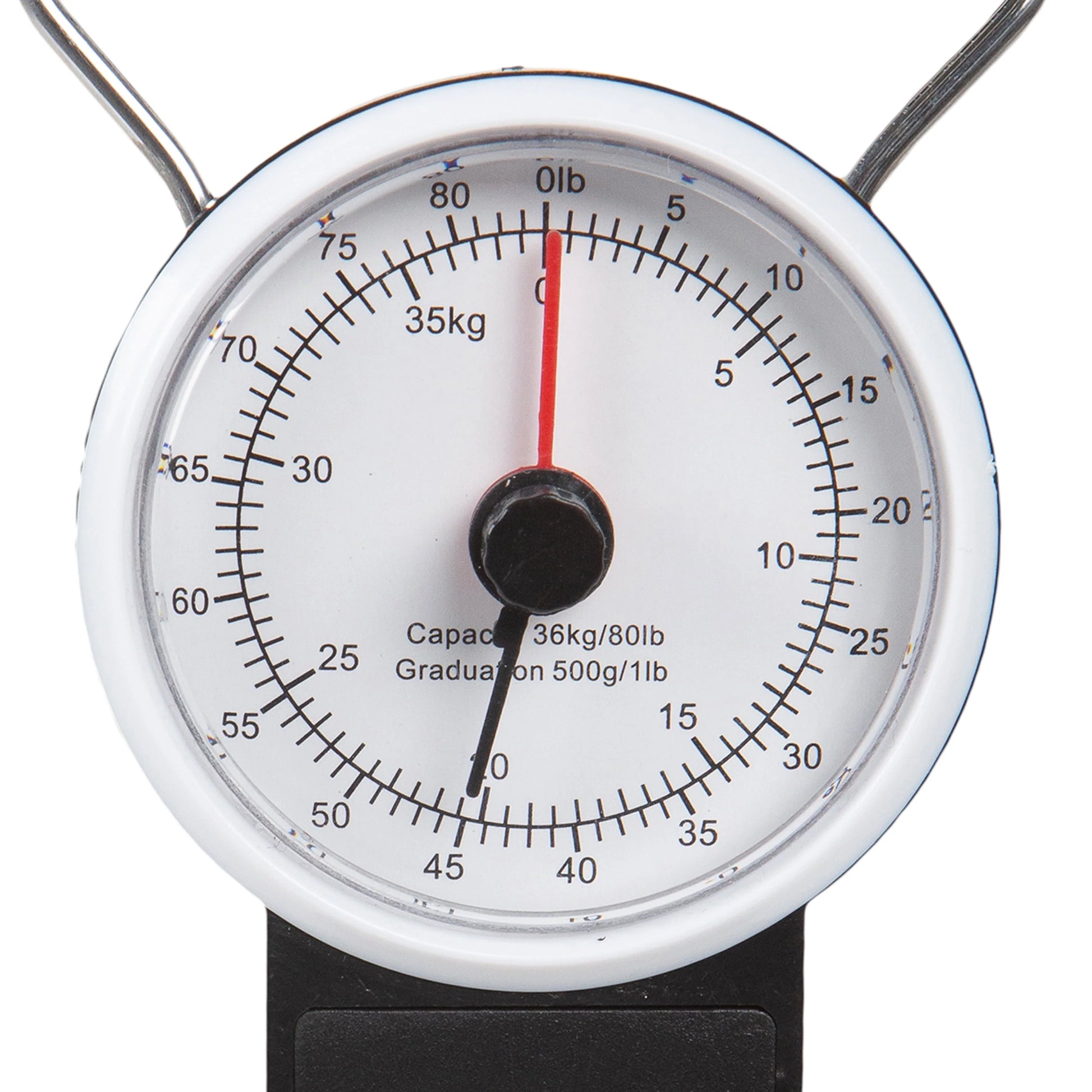 Protege Manual Travel Luggage Scale with Strap, 80lb Capacity, Metal - (4.5 x 3 x 1.2")