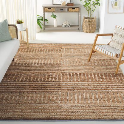 SAFAVIEH Natural Fiber Torrey Geometric Area Rug, Natural, 8' x 10'