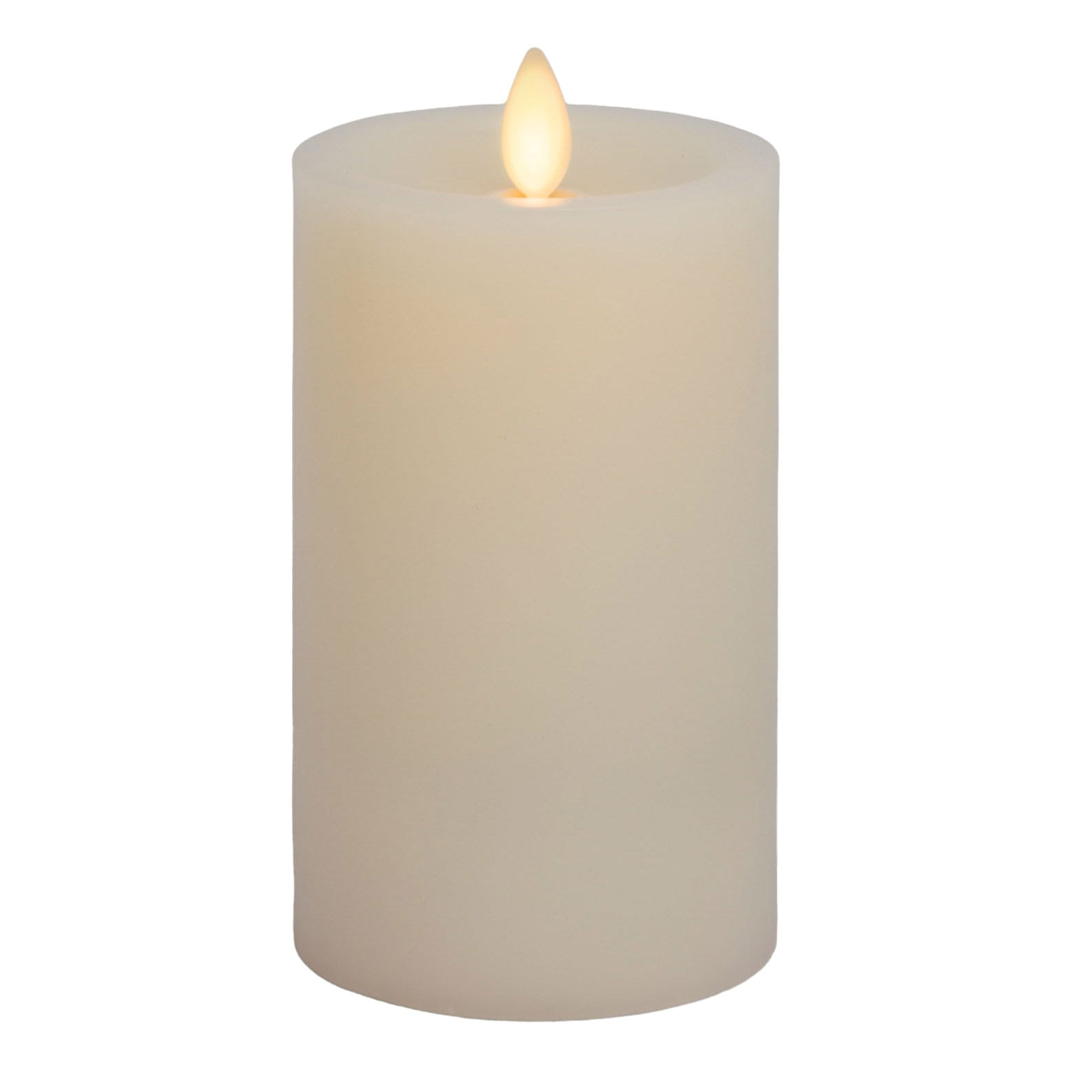 Luminara Flameless Pillar Candles with Remote, Set of 3