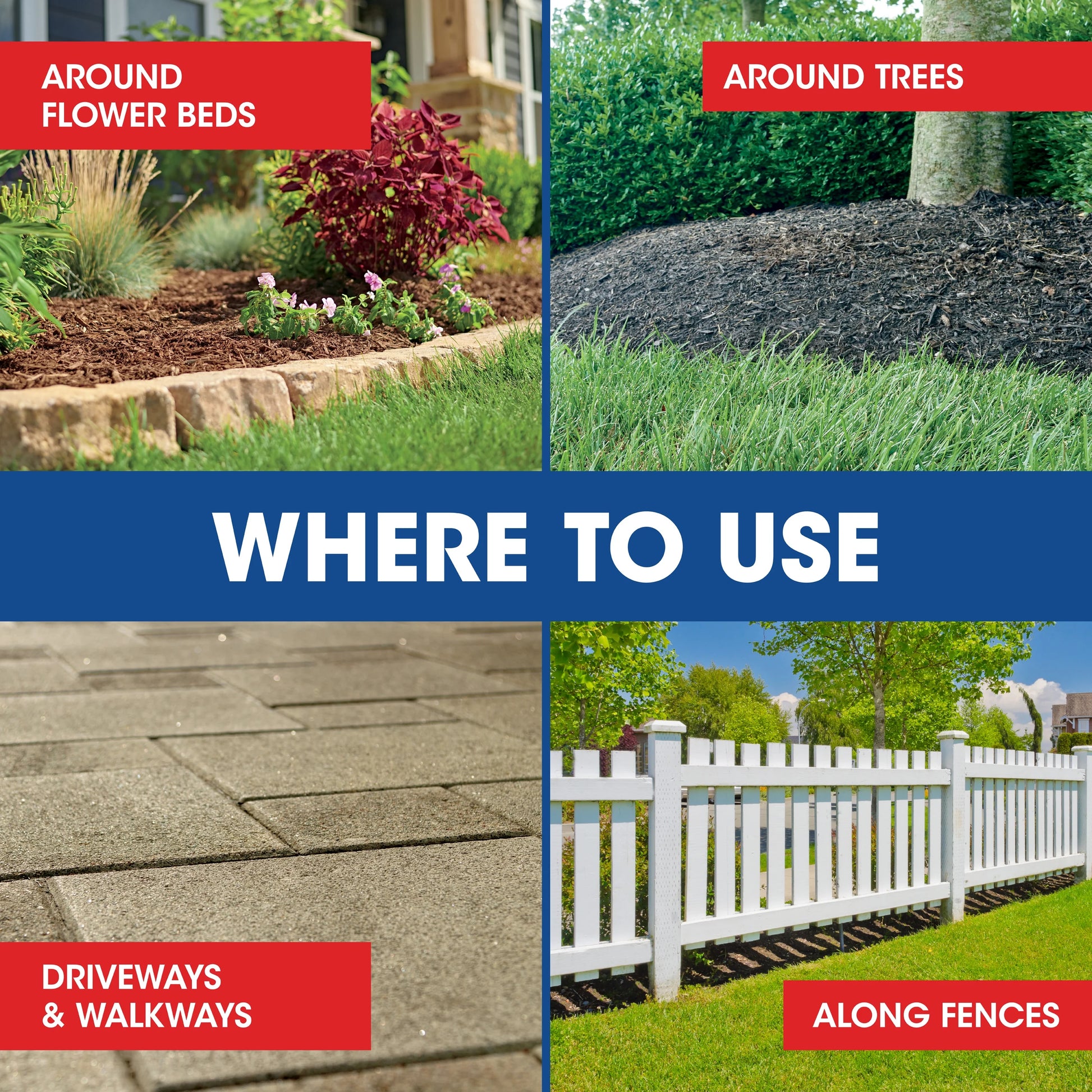 Roundup Weed & Grass Killer Concentrate, Use In Flower Beds and other areas of your yard, 1 gal.
