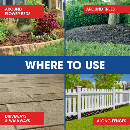 Roundup Weed & Grass Killer Concentrate, Use In Flower Beds and other areas of your yard, 1 gal.