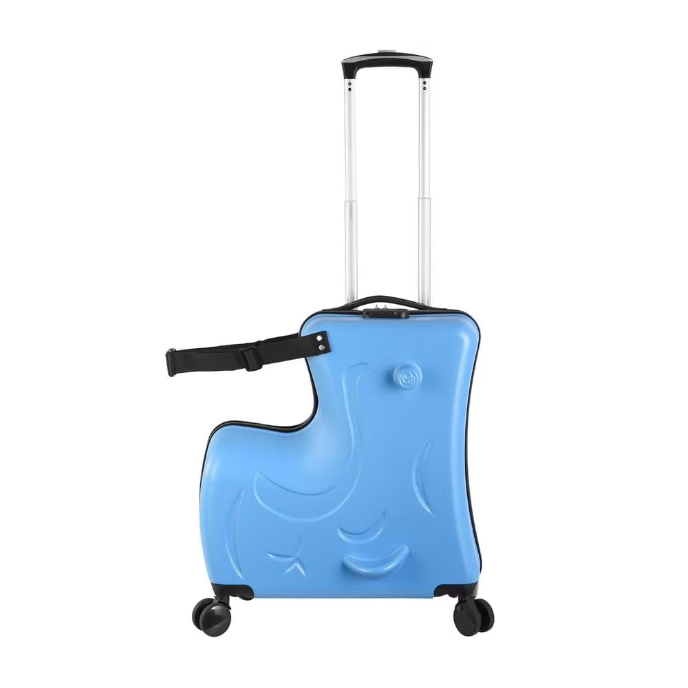 TOHU Kids Luggage, Kids Ride-on Luggage with Spinner Wheels Suitcase, Kid's Ride-On Suitcase Help Your Child Relax, Carry On Trolley Luggage with Password Lock, 20"