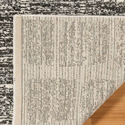 Foxwood Cozy Area Rug Collection, Alva Cream Charcoal