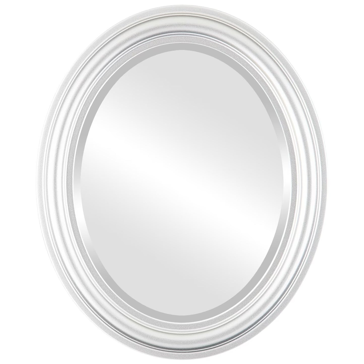 OVALCREST Oval Beveled Wall Mirror for Home Decor - Philadelphia Style