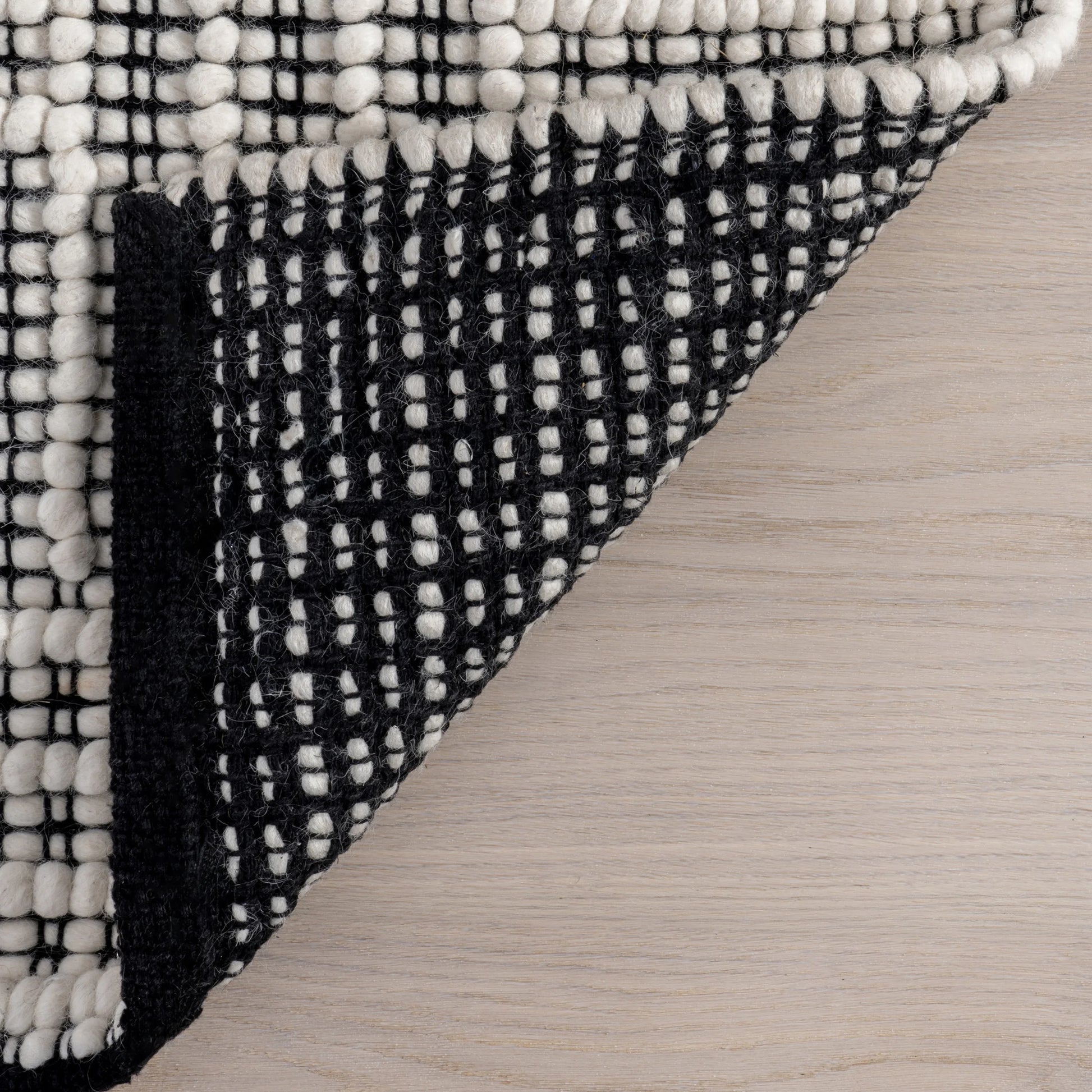 Rugs USA Devon Wool Blend Area Rug, 5' x 8', Devon Ivory