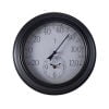 Taylor Precision Products 14-inch Decorative Clock with Thermometer