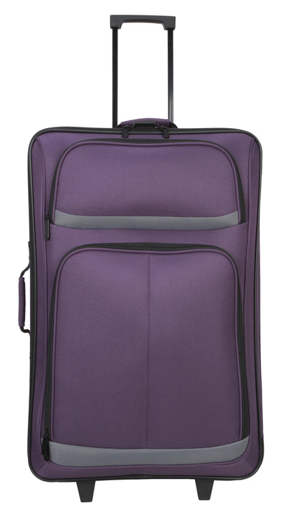 Protege 5-Piece Softside Luggage Set, Purple