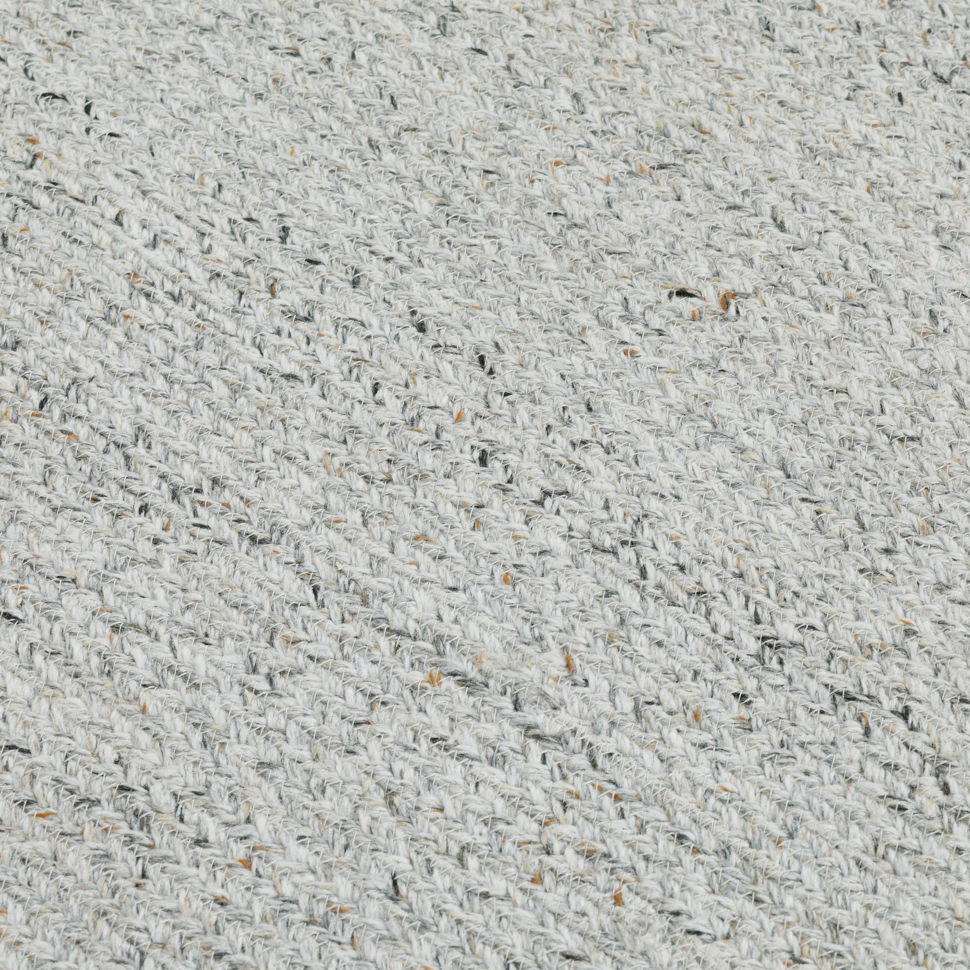 Obeetee Layla Braided Area Rug, Gray, 3' x 5'
