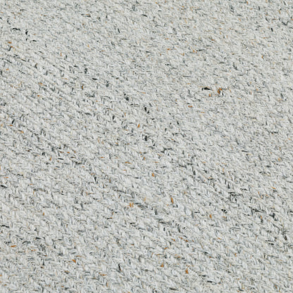 Obeetee Layla Braided Area Rug, Gray, 3' x 5'